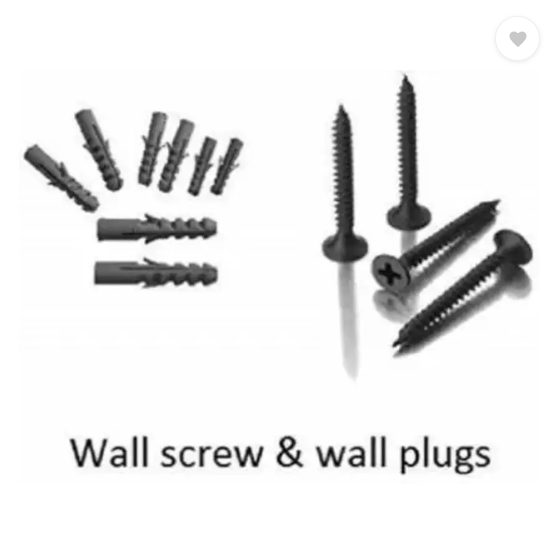 Fullky Wooden Wall Rack Stand for Living Room, Home Decor Beautiful Wooden, MDF (Medium Density Fiber) Wall Shelf (Number of Shelves - 4, White, Red) - Image 3