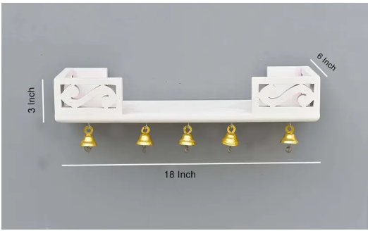 home Decor Hexagon Shape Storage Wall Shelves MDF (Medium Density Fiber) Wall Shelf (Number of Shelves - 3, PURPLE ) Wooden Wall Shelf (Number of Shelves - 3, Purple) - Image 4