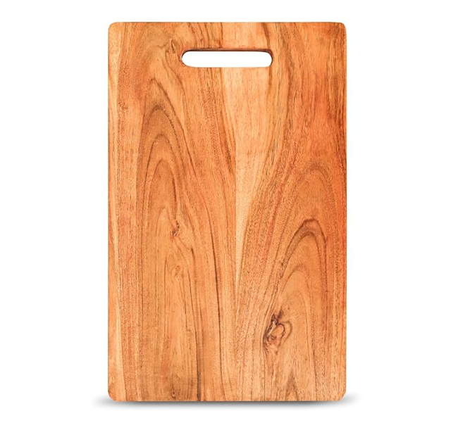 Wooden Pared Pentagon Floating Wall Shelf with 4 Shelves (Blue & White) (Blue & White) - Image 4